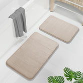 Yimobra tapis devanture ensemble beige montrant confort et esthétique
