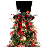 YOFIT chapeau sommet sapin vue frontale élégant et festif