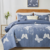 Yogeneg couette face entière montrant motif papillon et confort visuel