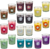 YOROXRG coffret 20 bougies en cire soja, choix de parfums pour varier l'ambiance