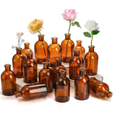 YOUEON vase ambré face montrant design stable et élégant
