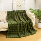 YUSOKI plaid face avant olive pour style et confort