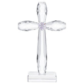 YWHL croix cristal vue de face apportant calme décoratif