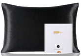 ZIMASILK taie d'oreiller côté avant montrant finition et élégance, luxe au toucher