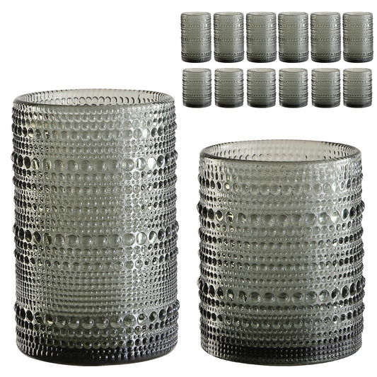 ZMOWIPDL verre hobnail face avant design rétro et prise sûre