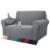 ZNSAYOTX housse devant lovseat gris clair, look moderne et protection