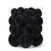 ZVAVH coffret de boules velours montrant tout l'ensemble, rendu élégant