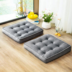 1 MIDDLE ONE vue avant du coussin montrant finition et confort