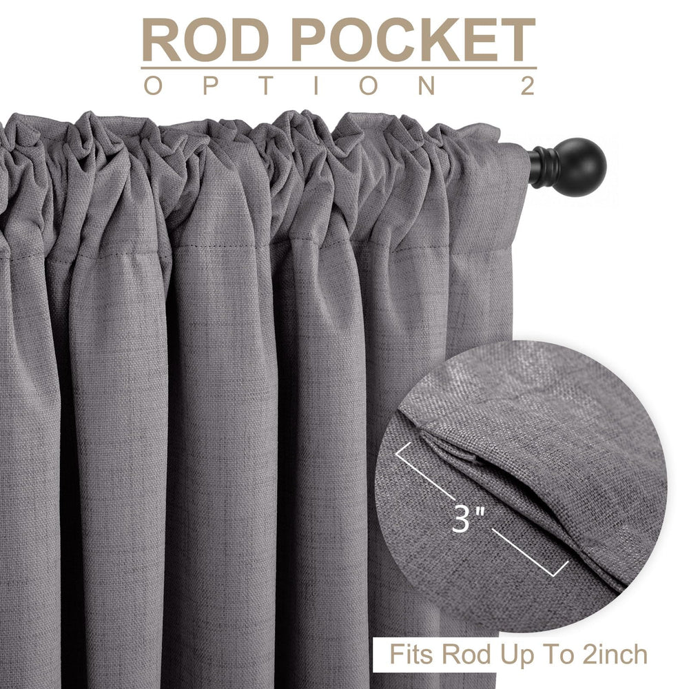 100% Blackout Shield détail des huit boucles arrière pour fixation stable