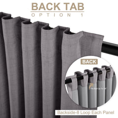 100% Blackout Shield insertion dans la poche de tringle pour installation facile