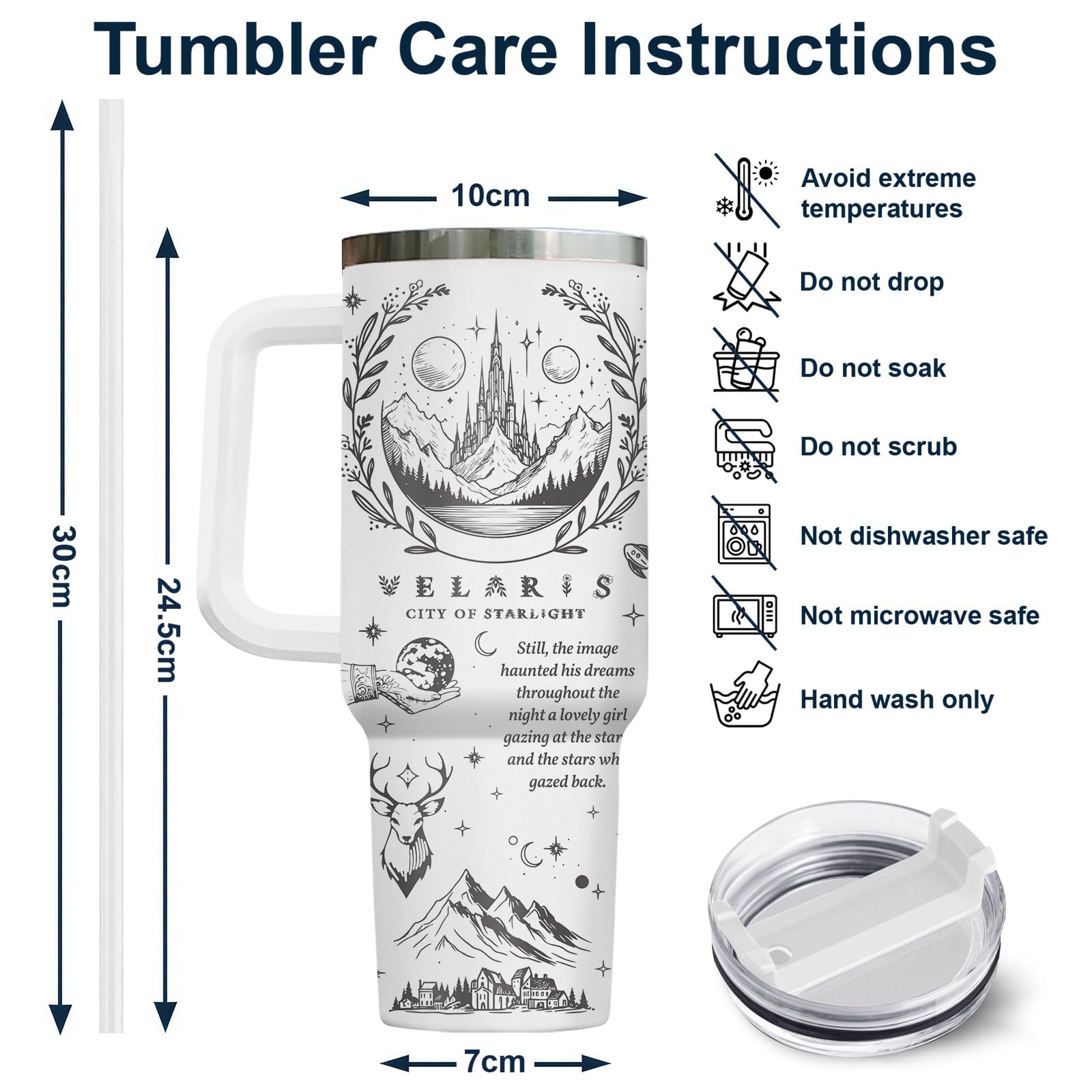 34HD tumbler présenté en coffret comme idée cadeau raffinée
