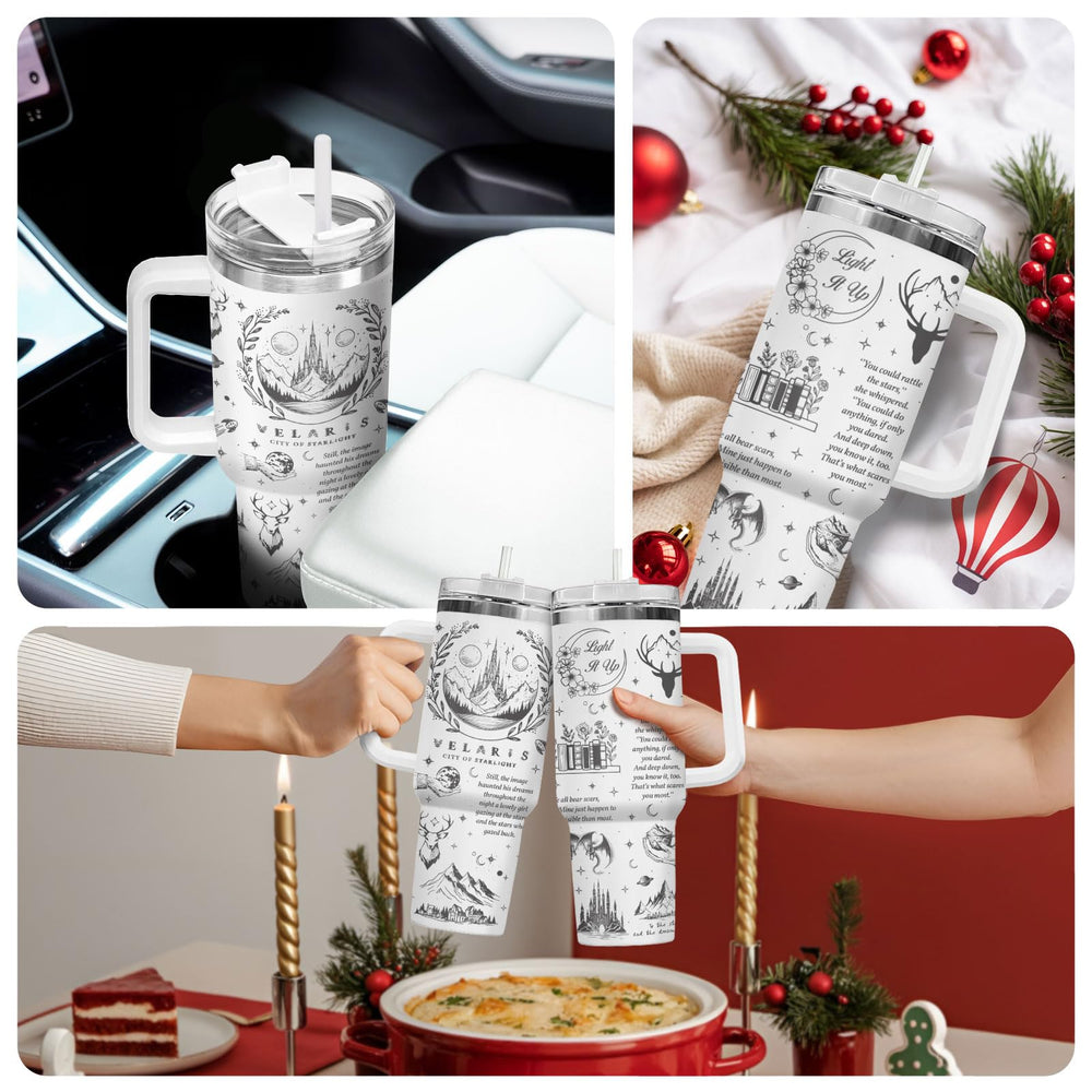 34HD tumbler posé sur bureau illustrant usage quotidien pratique