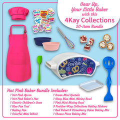 4Kay Collections ustensiles colorés adaptés petites mains pour mélanger facilement