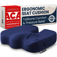5 STARS UNITED coussin face avant montrant la découpe en U et confort ergonomique