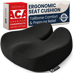 5 STARS UNITED vue face du coussin XXL montrant soutien ergonomique
