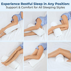 5 STARS UNITED coussin placé sous les genoux pour confort nocturne