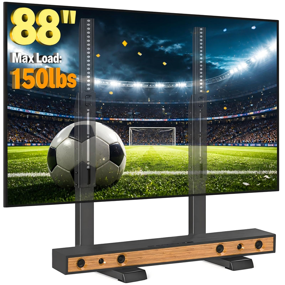 5Rcom support TV face avant montrant design et stabilité améliorés