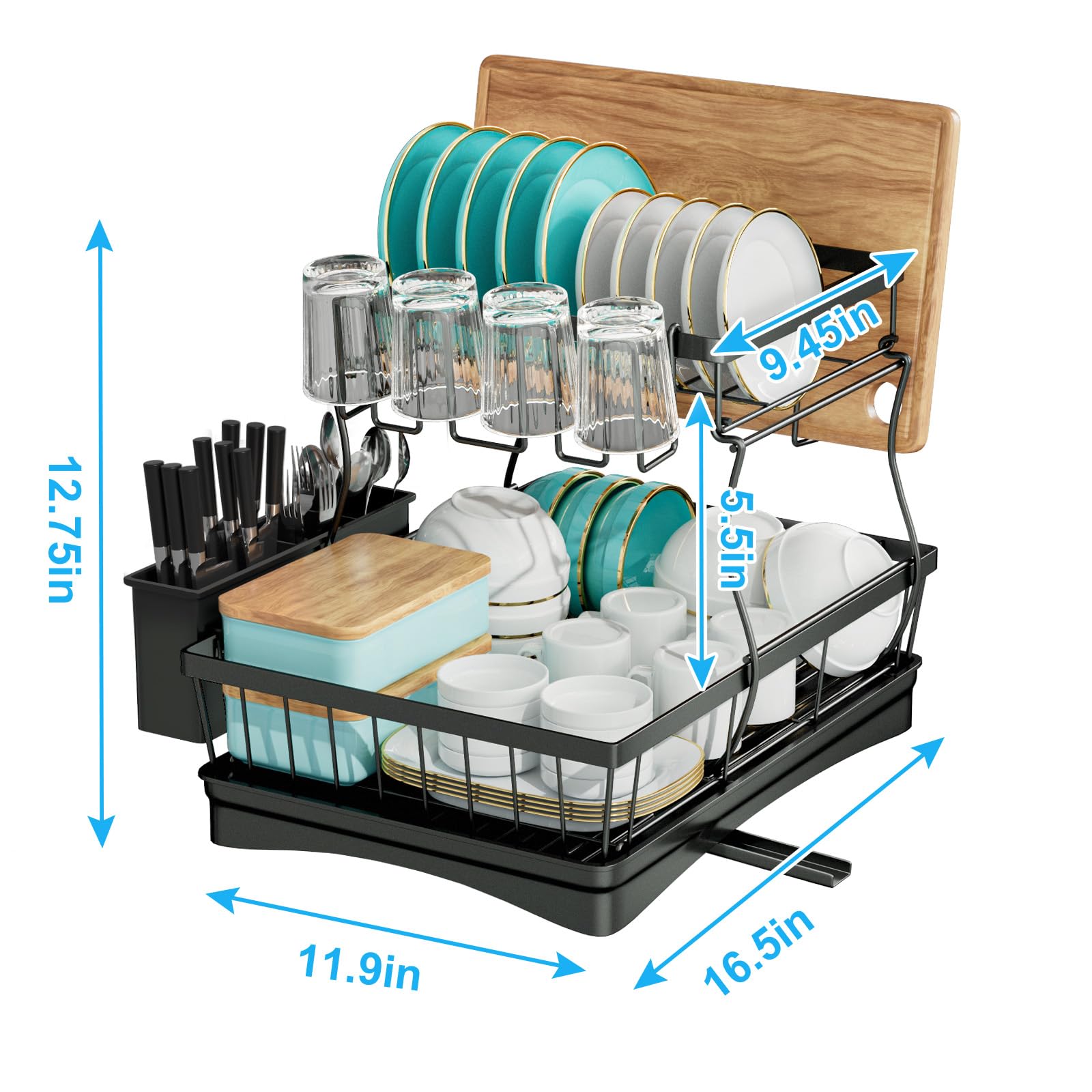 7 code bec pivotant 360 degrés dirige l'eau vers l'évier proprement