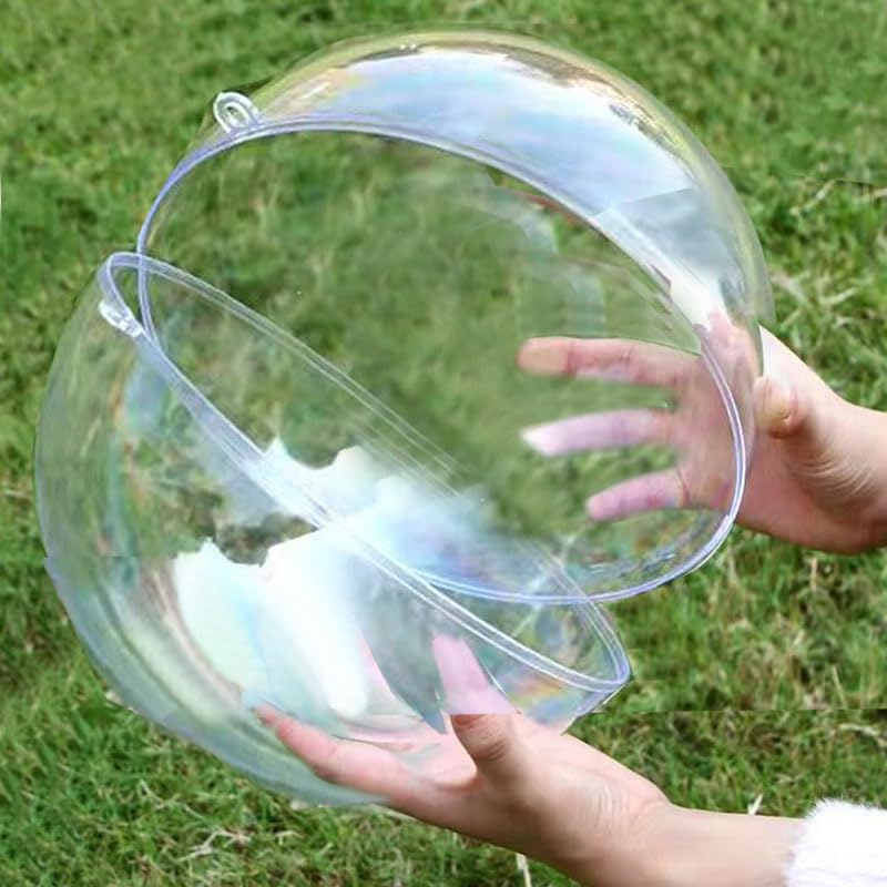 7Queen boule transparente face avant, visibilité parfaite pour décoration