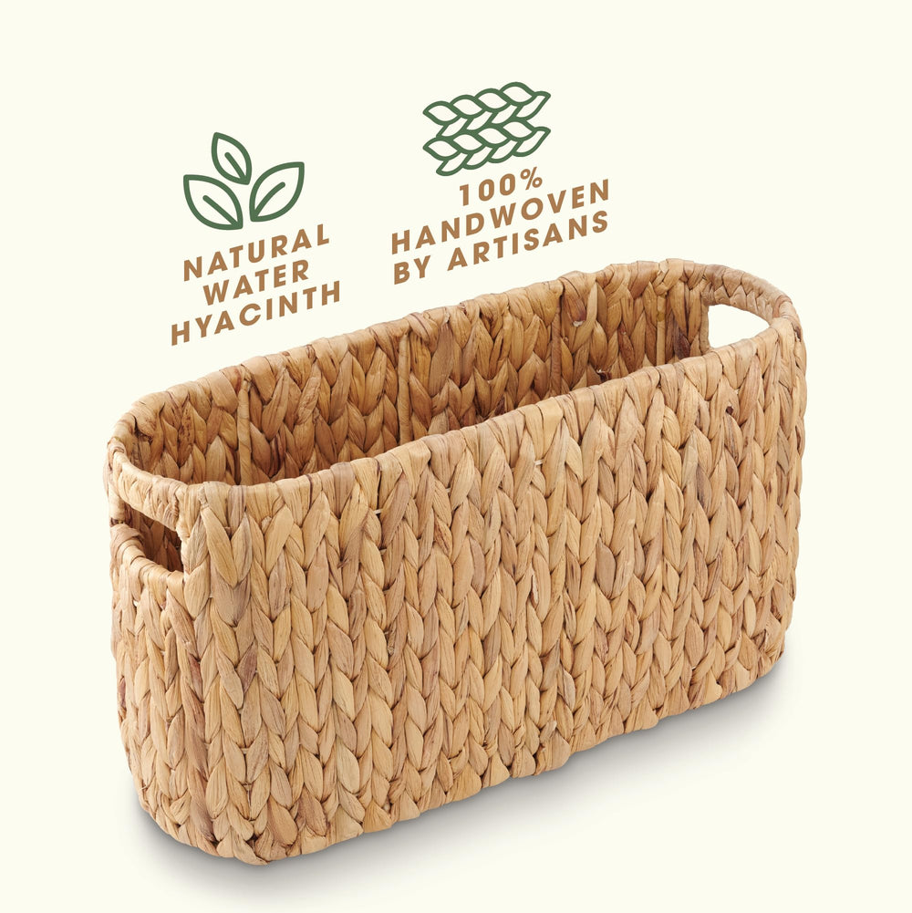 84ECO panier à côté d'une règle pour évaluer taille et capacité