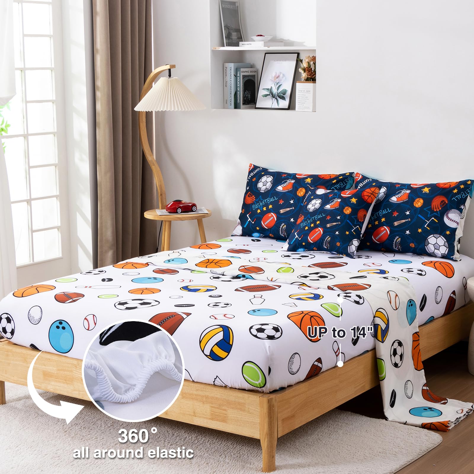 A Nice Night housse de coussin décorative en gros plan apportant touche finale