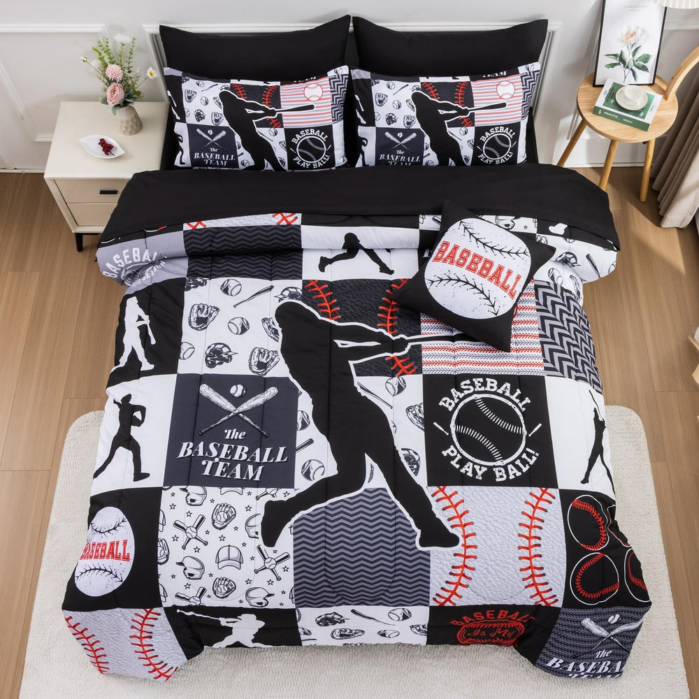A Nice Night gros plan du motif baseball montrant détails et design résistant