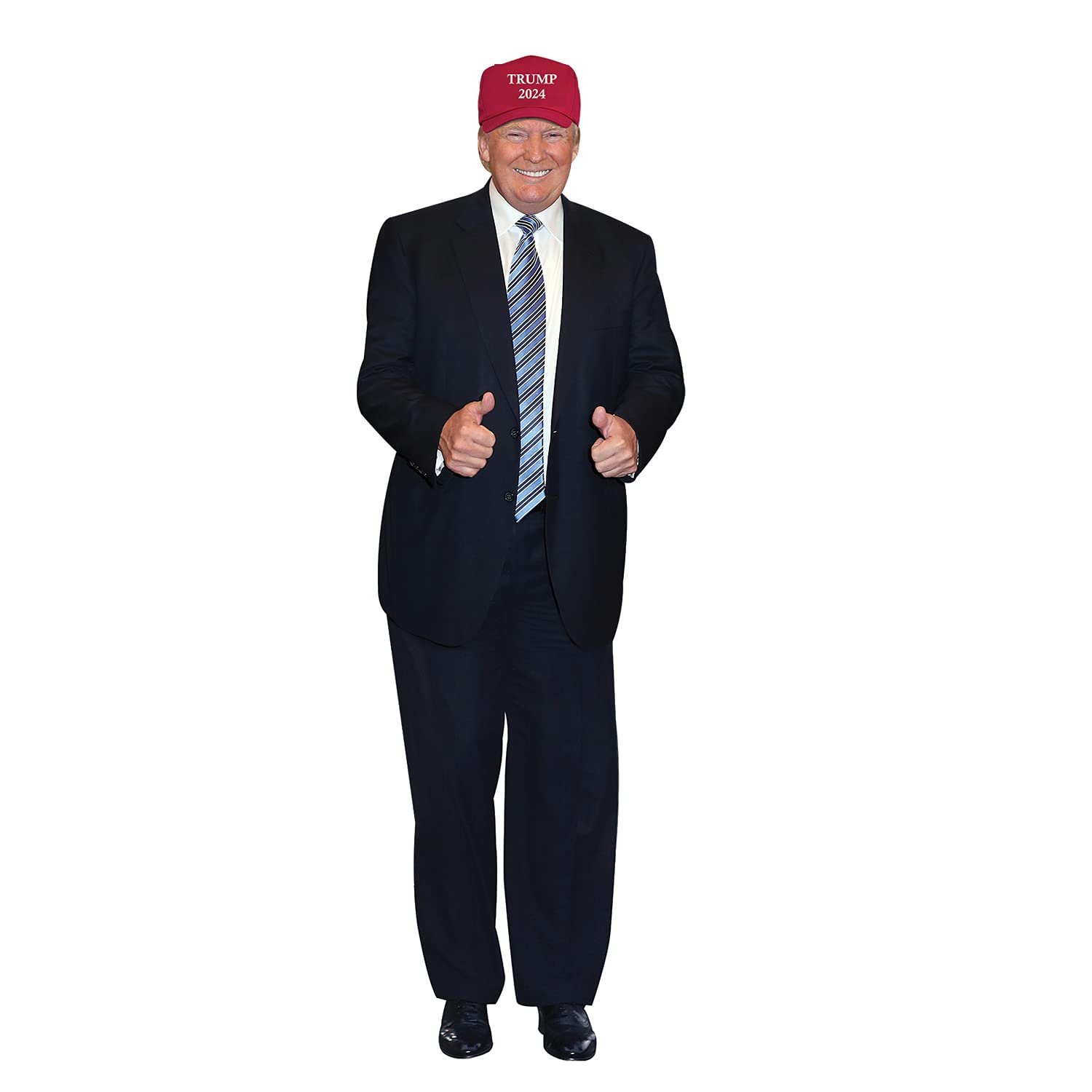 aahs!! Engraving découpe Trump face entière, attire les photos amusantes
