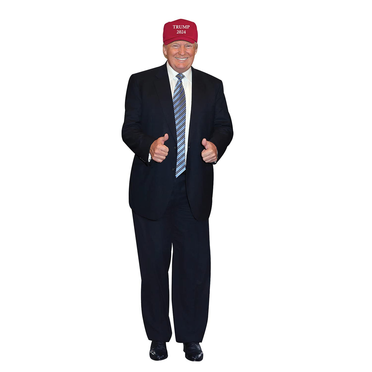 aahs!! Engraving découpe Trump face entière, attire les photos amusantes