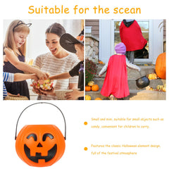 Abaodam seau citrouille gros plan visage jack o lantern décoratif