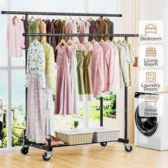 Abiglifty portant en usage suspendant vêtements et accessoires