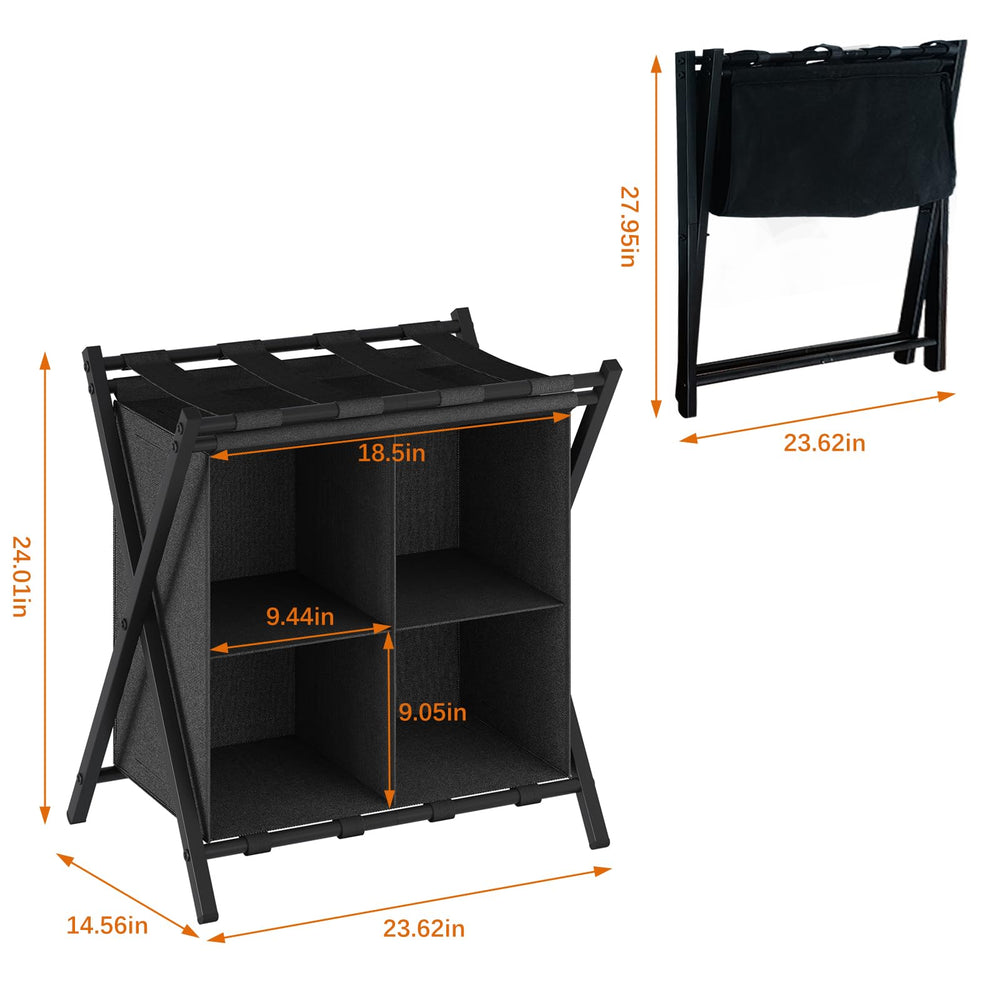 aboxoo quatre cellules de rangement pour chaussures et serviettes