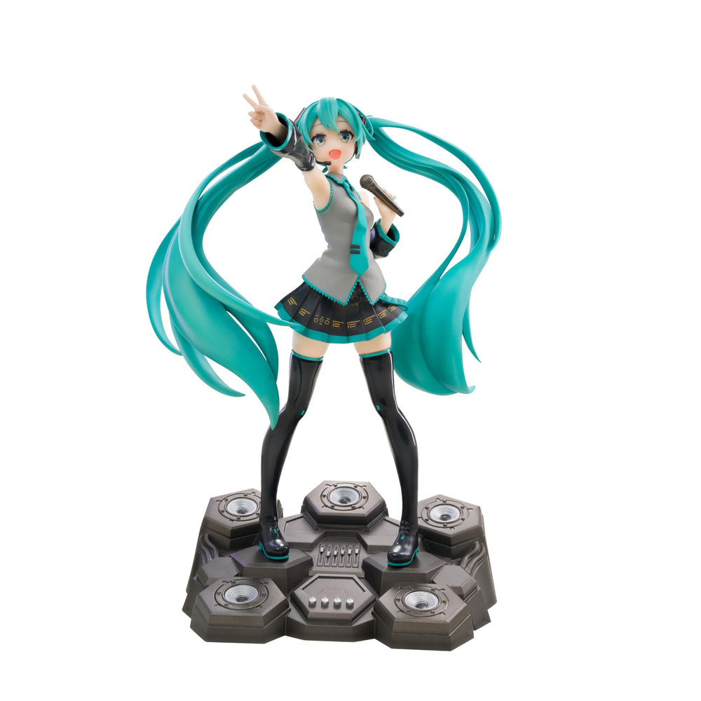 ABYstyle Hatsune Miku vue frontale exhibant expression et couleur fidèle