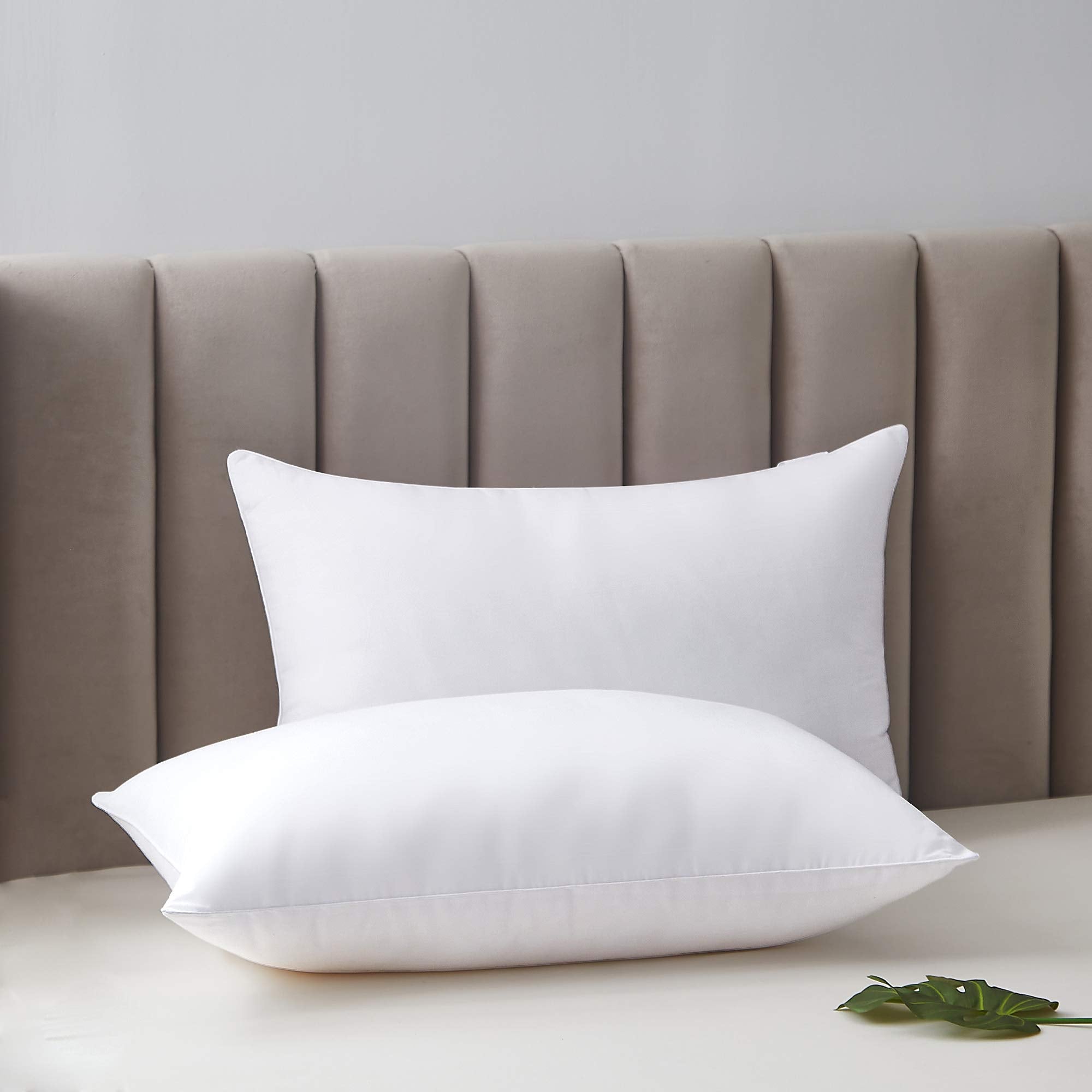 Acanva gros plan housse microfibre douce pour contact peau agréable