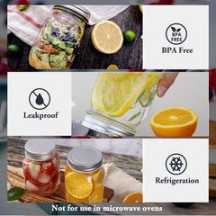 Accguan bocal utilisé pour overnight oats illustrant conservation pratique