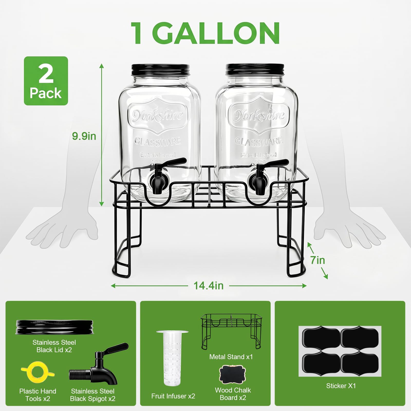 Accguan robinet inox gros plan montrant versement propre et durable