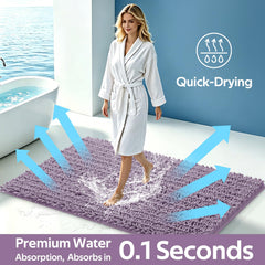 ACCUMTEK tapis contour en U autour des toilettes garantissant confort et finitions nettes