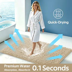 ACCUMTEK gros plan chenille texture dense pour douceur