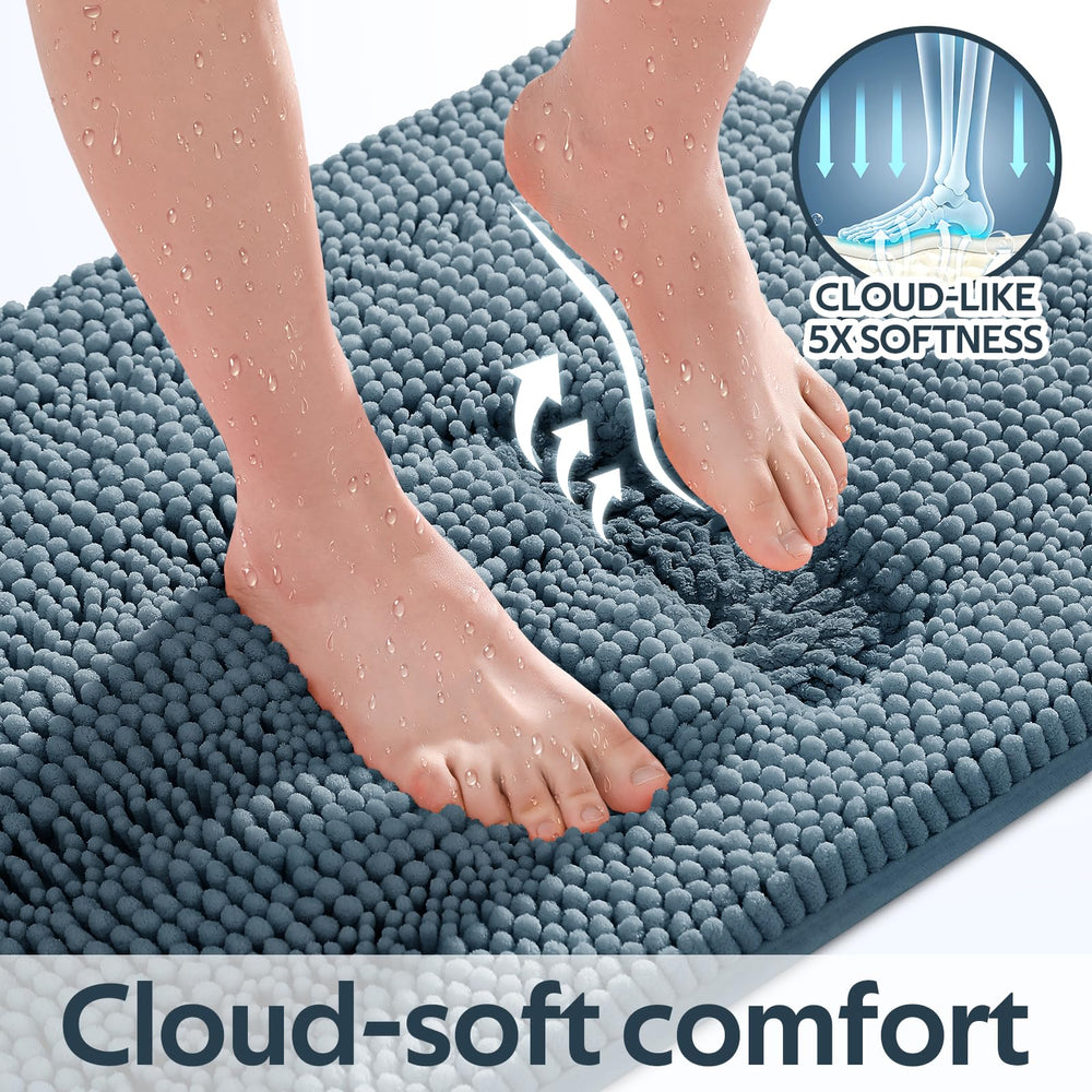 ACCUMTEK tapis contour en U installé autour des toilettes pour confort