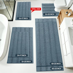 ACCUMTEK gros plan chenille douce montrant confort et absorption