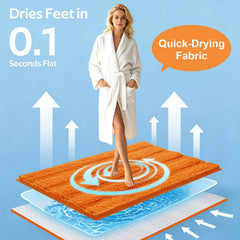ACCUMTEK dessous PVC antidérapant offrant sécurité et maintien