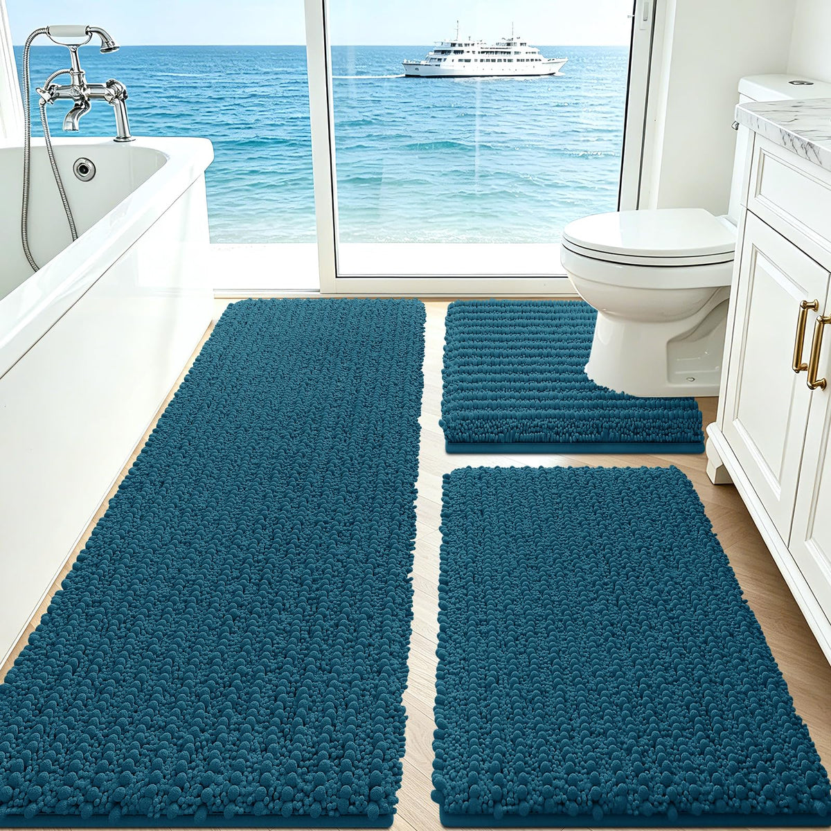 ACCUMTEK tapis face avant montrant couleur et forme, confort immédiat