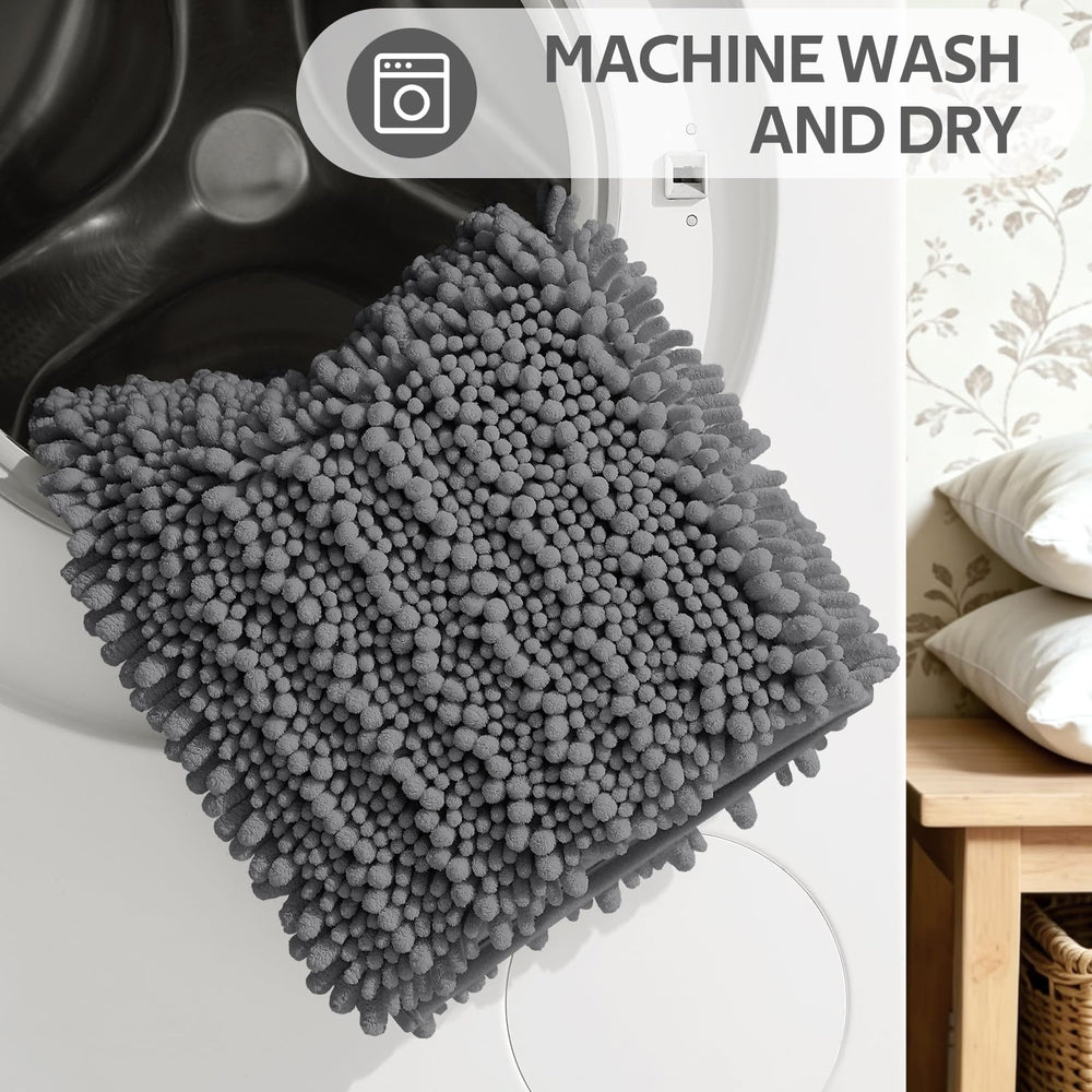 ACCUMTEK petit tapis devant lavabo, absorption rapide et confort
