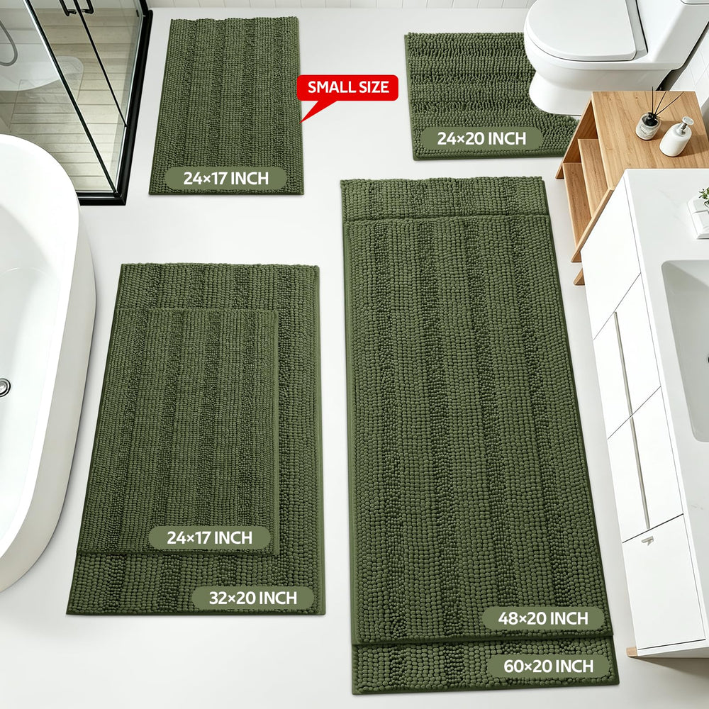 ACCUMTEK gros plan chenille douce montrant absorption et moelleux