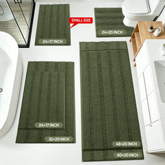 ACCUMTEK gros plan chenille douce montrant absorption et moelleux