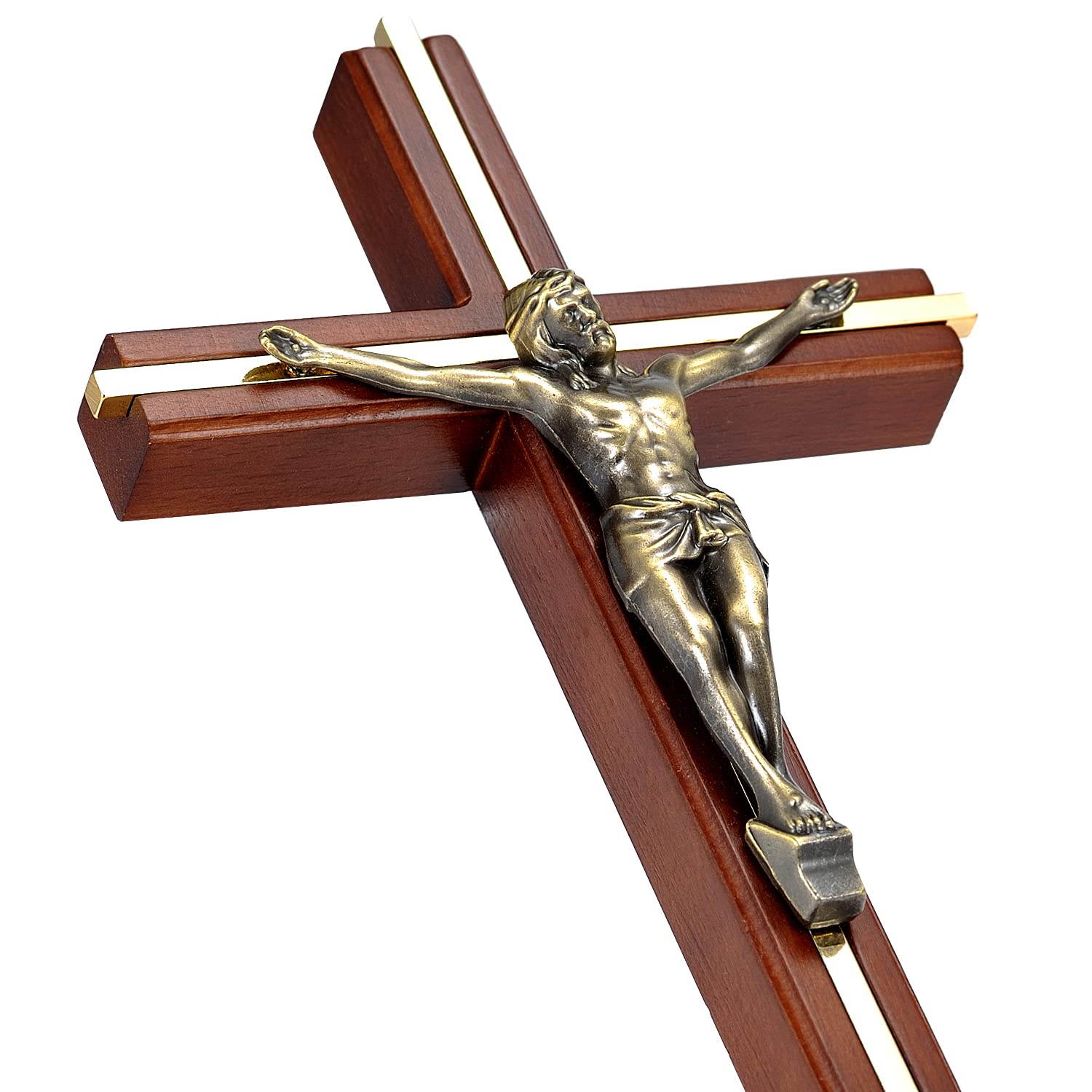 ACHIBANG crucifix mural face montrant la croix et la présence apaisante pour la prière