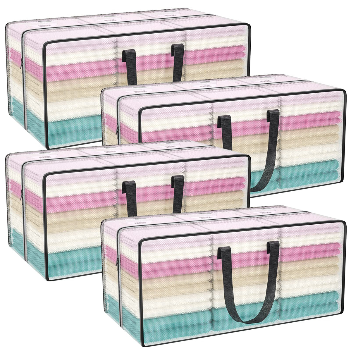 Acnusik sac avant transparent montrant rangement rapide