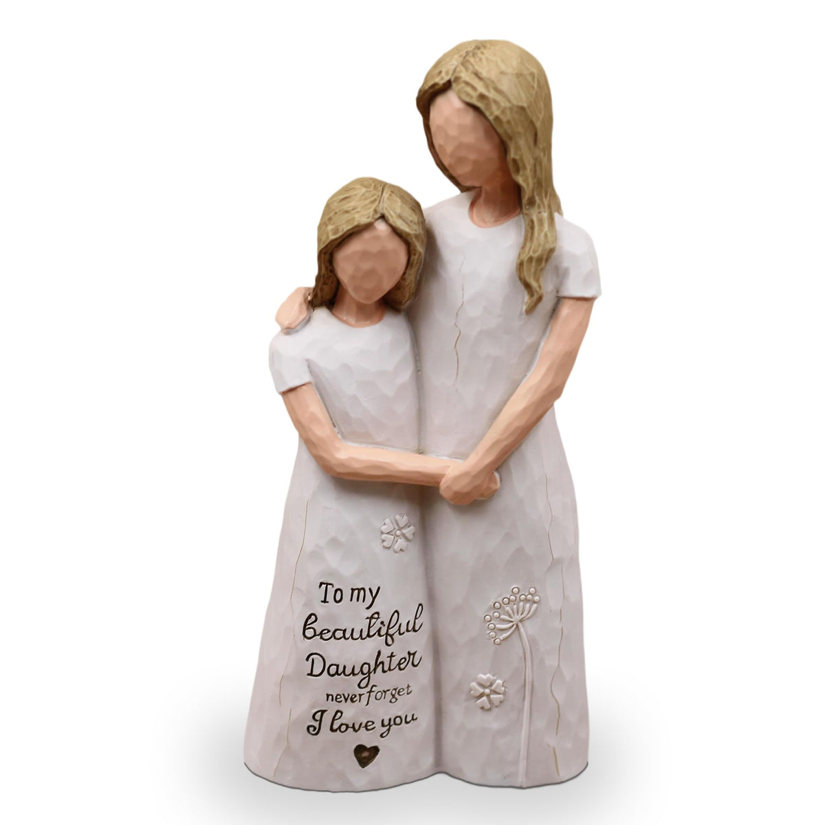 AcowSpt figurine vue avant montrant l'enlacement et création sentimentale