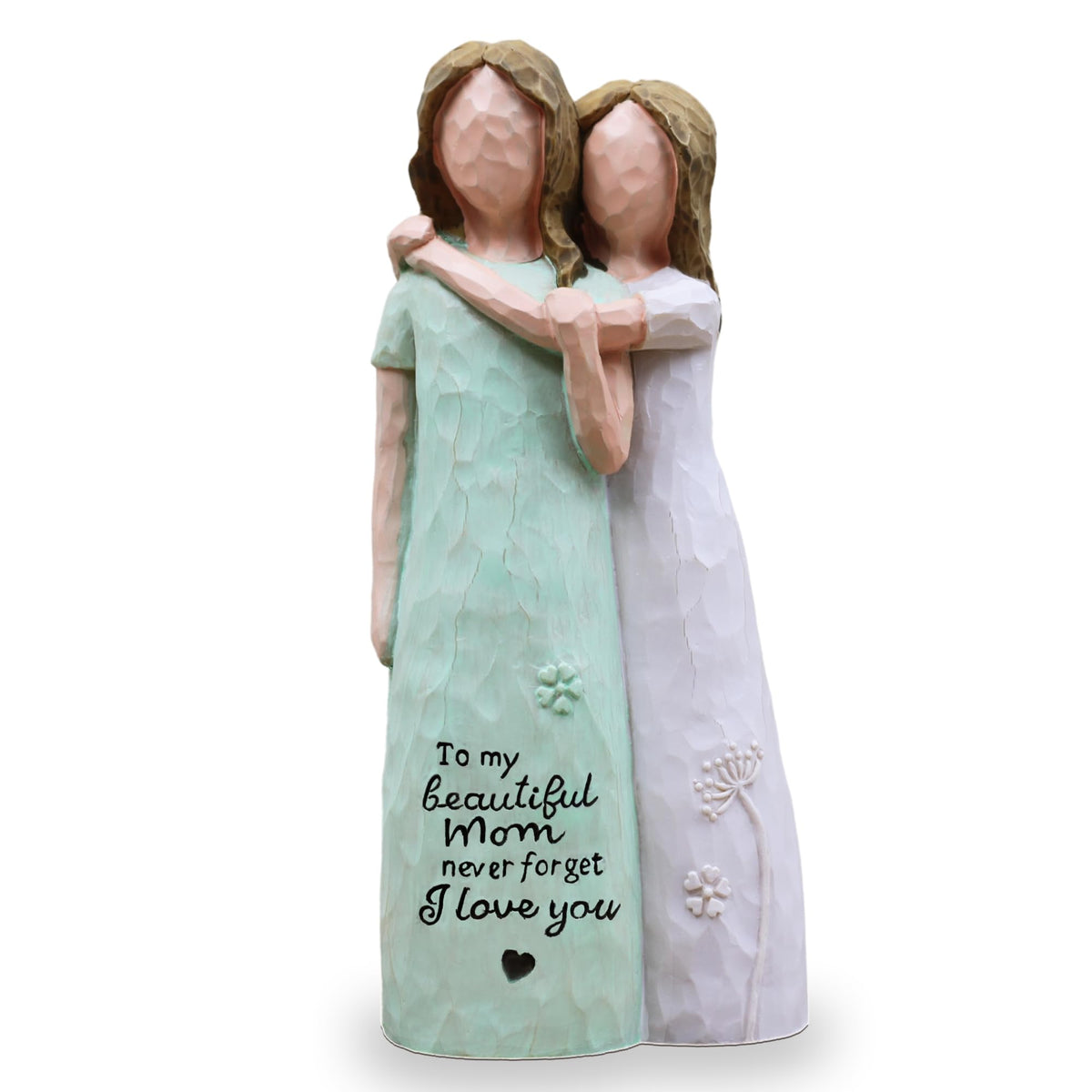AcowSpt figurine face ouverte montrant tendresse et décoration