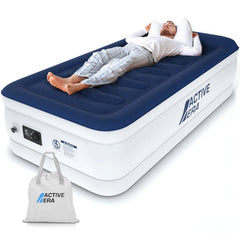 Active Era matelas gonflable vue de face offrant lit d'appoint confortable