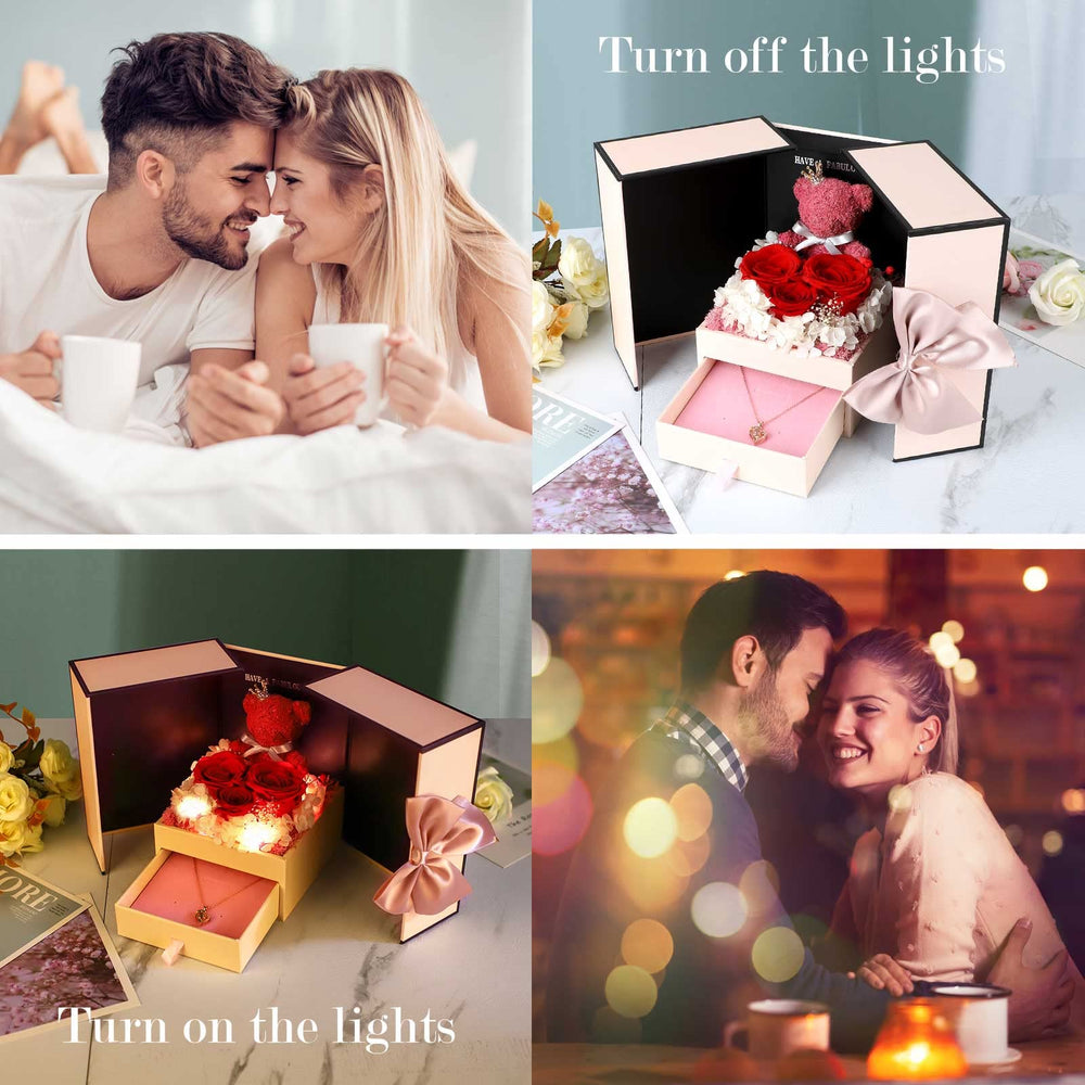 ADDWel boîte cadeau ouverte prête à offrir avec carte de vœux incluse